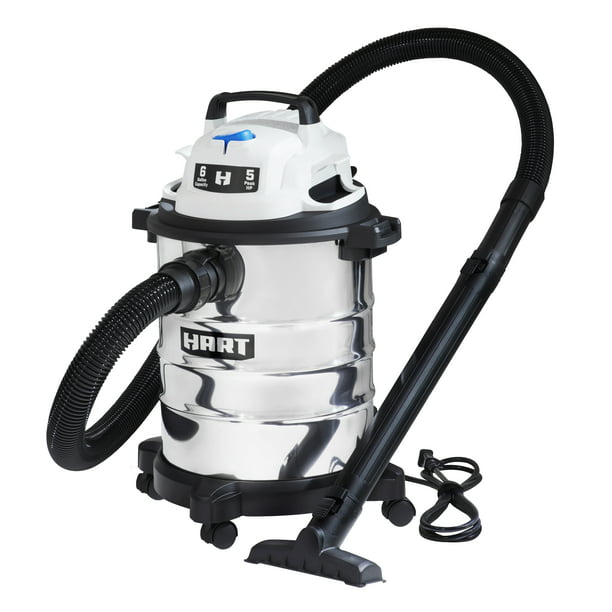 Vacmaster 6-gal Stainless Steel Wet/Dry Vac with Blower Function